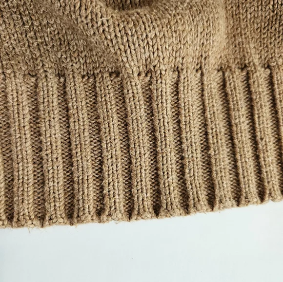 Polo by Ralph Lauren Men's Tan Beige Sweater Size XL Tall 100% Cotton - Picture 12 of 14